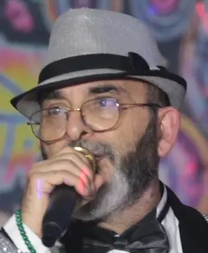 Portrait of the singer from Balymani Songs, client testimonial